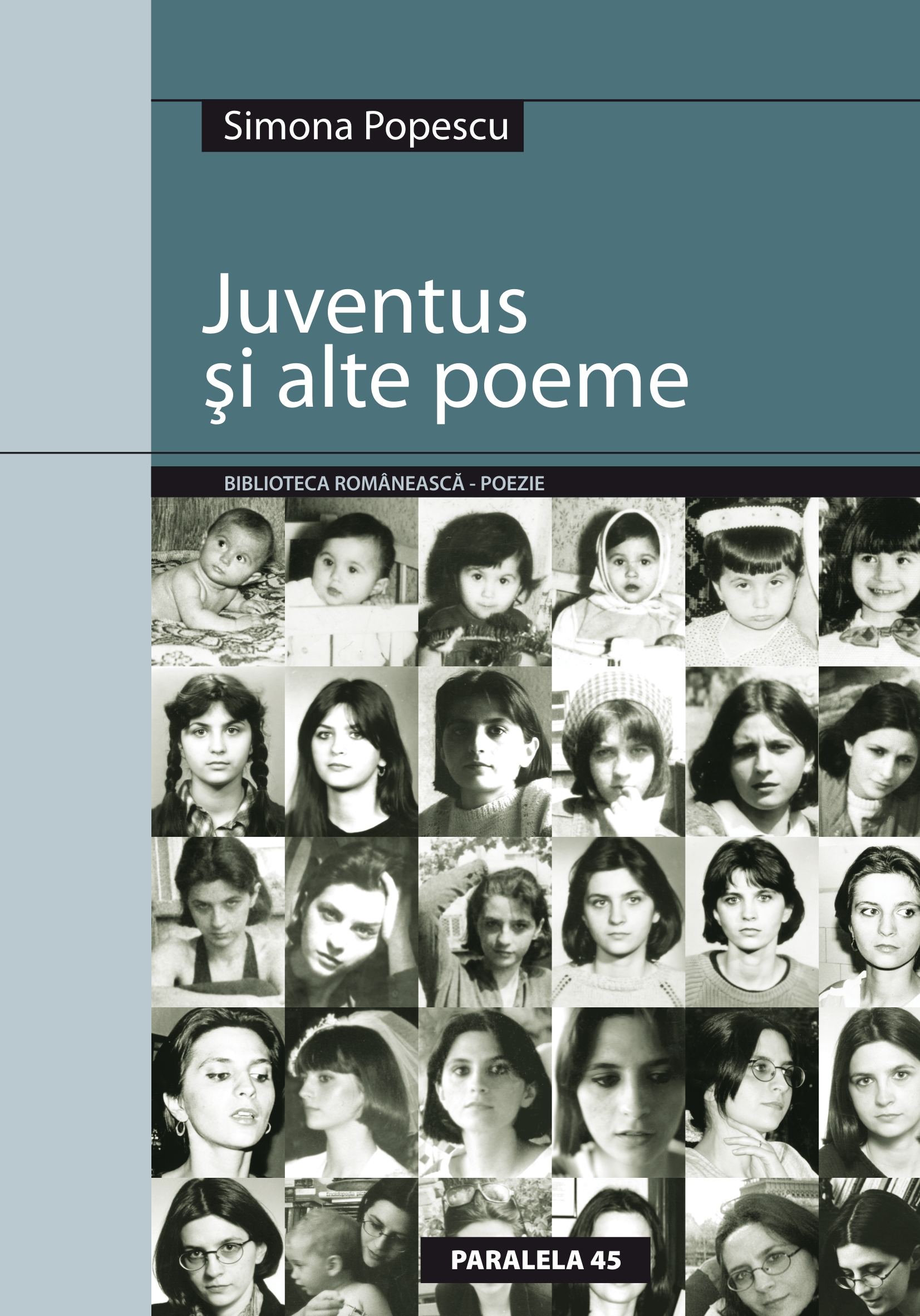 Coperta volumului Juventus si alte poeme